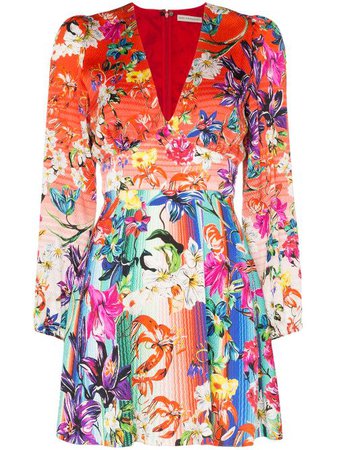 Vestido corto con motivo floral Mary Katrantzou por 3,337€ - Compra online SS20 - Devolución gratuita y pago seguro