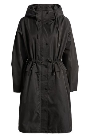 Women's Cinch Waist Hooded Raincoat | Nordstrom