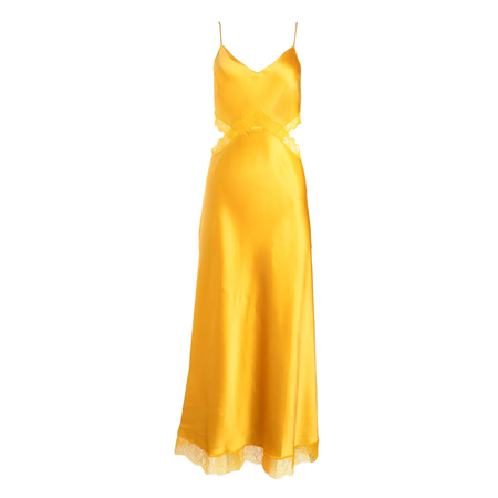 Topaz yellow dress