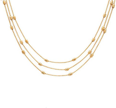 Amazon.com: cshoushi New Multi-Layered Folder Bead Chain klace Women Choker Jewelry Multilayer Bead Chain klace s: Jewelry