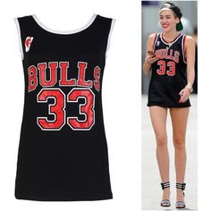 Womens Top Chicago Bulls Celebrity Miley Cyrus