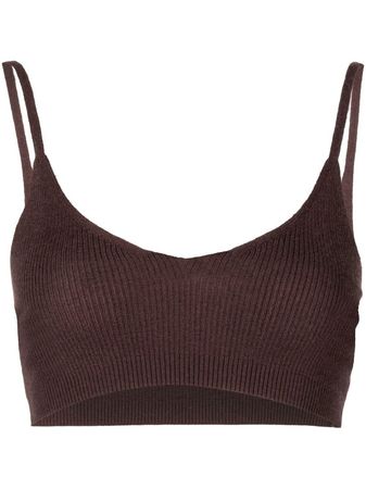Cashmere In Love Alessi Knitted Bralette - Farfetch