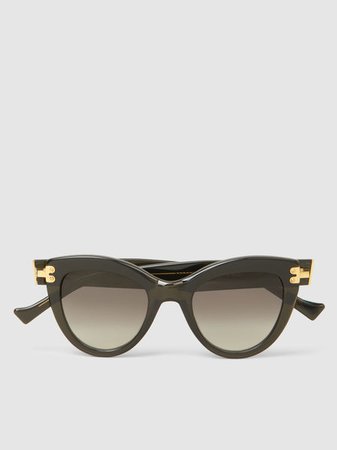 Grey Ant - Diskov Black Cat Eye Sunglasses | The Modist