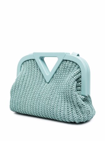 Bottega Veneta Point crochet-knit Clutch Bag - Farfetch