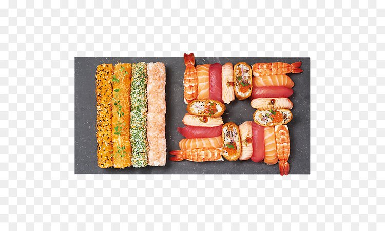 Sushi Take-out Sashimi Onigiri Tempura - sushi png download - 716*537 - Free Transparent Sushi png Download.