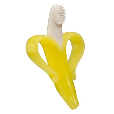 Baby Banana Teether/Toothbrush