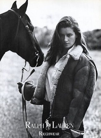 1986 Ralph Lauren horse Isabelle Townsend magazine ad | ICONIC ELEGANCE | Pinterest