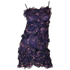black purple dress