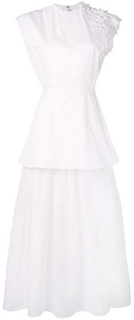 pearl cotton poplin dress