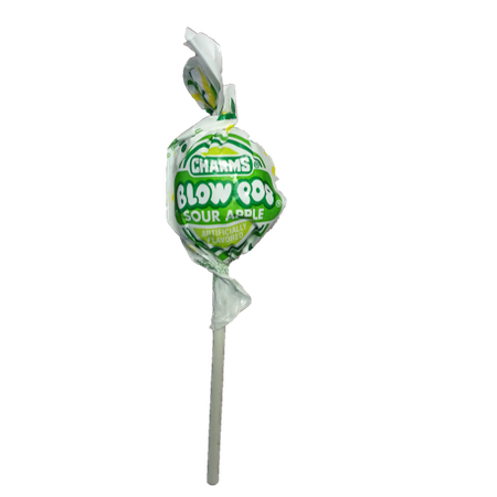 Charms Blow Pop Sour Apple | The American Candy Store