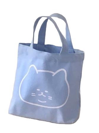 @darkcalista blue tote bag