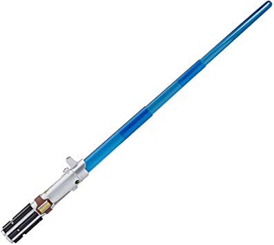 Star Wars Rey Electronic Blue Lightsaber Toy for Ages 6 and Up with Lights, Sounds, and Phrases Plus Access to Training Videos (English), Accessories - Amazon Canada