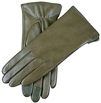WARMEN Women's Touchscreen Texting Genuine Nappa Leather Glove Winter Warm Simple Plain Cashmere & Wool Blend Lined Gloves (X-Large (8), Olive (2017 New Touchscreen/Cashmere Blend Lining)) at Amazon Women’s Clothing store