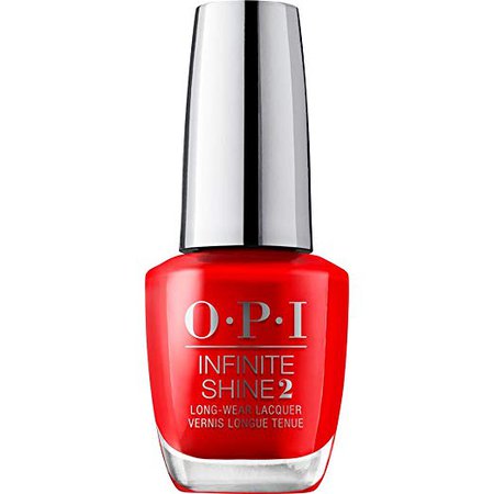 OPI Infinite Shine, Unrepentantly Red