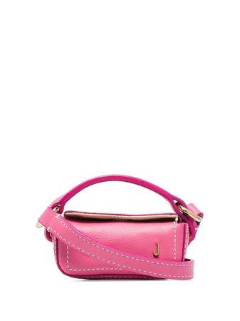 Jacquemus Le Nani Leather Mini Bag 201BA11201 Pink | Farfetch