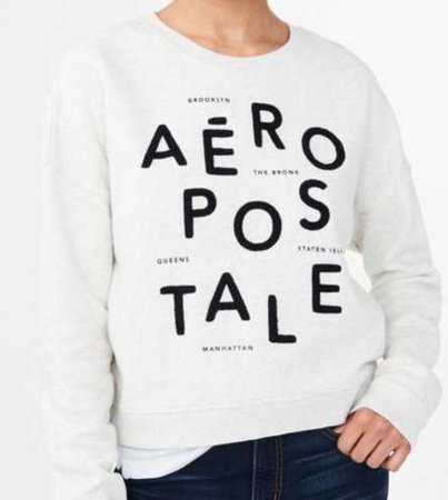 Aéropostale grey New York sweatshirt