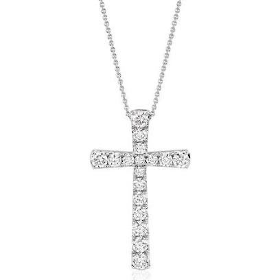cross necklace long