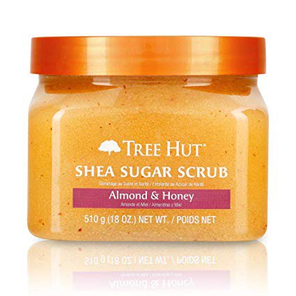 Amazon.com : Tree Hut Shea Sugar Scrub Almond & Honey, 18oz, Ultra Hydrating and Exfoliating Scrub for Nourishing Essential Body Care (Pack of 3) : Beauty