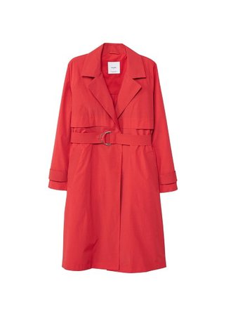 MANGO Classic belted trench
