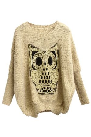 cute owl sweater