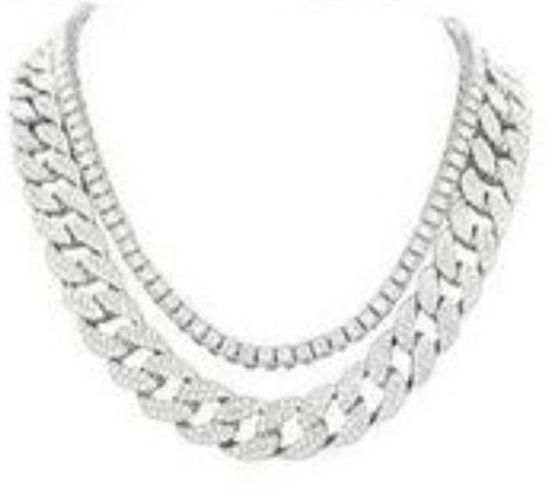 layered sliver necklace