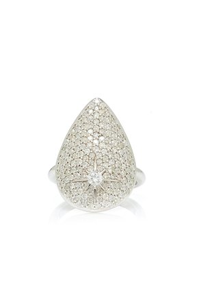 Shield And Diamond Star Ring by Sheryl Lowe | Moda Operandi