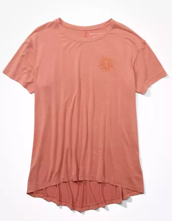 AE Soft & Sexy Crew Neck T-Shirt orange