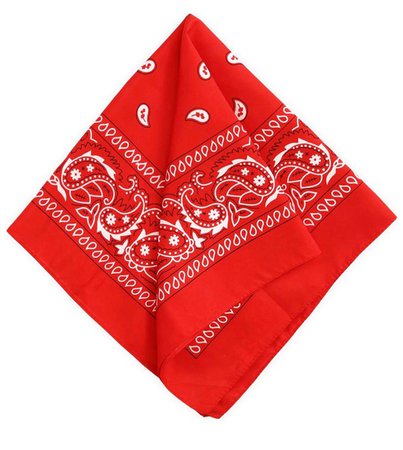 red bandanna