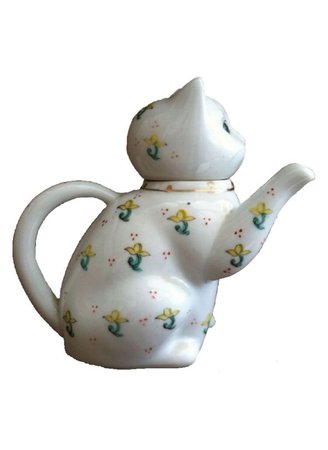cat tea kettle pot png filler