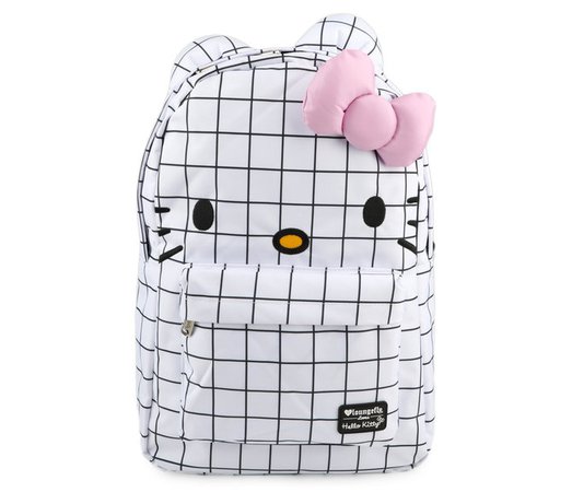 Hello Kitty Backpack: Grid - Sanrio