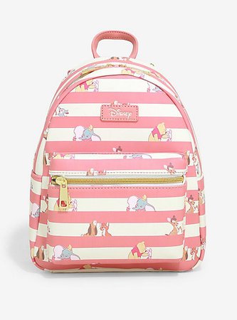 Disney Best Friends Stripe Mini Backpack