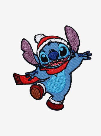 Loungefly Disney Lilo & Stitch Winter Stitch Patch