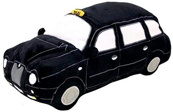 London Black Taxi Cab Soft Toy Cushion : Amazon.co.uk