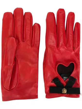 Gucci Heart Gloves - Farfetch