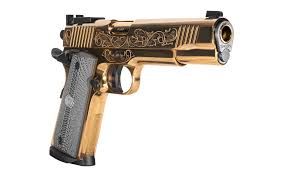 gold pistol