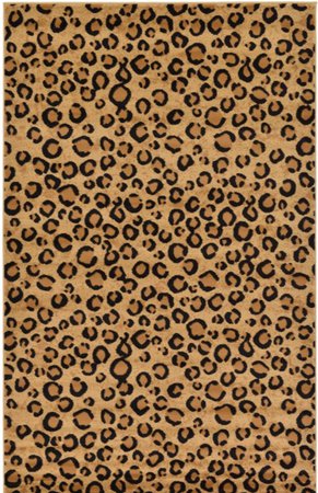 leopard rug