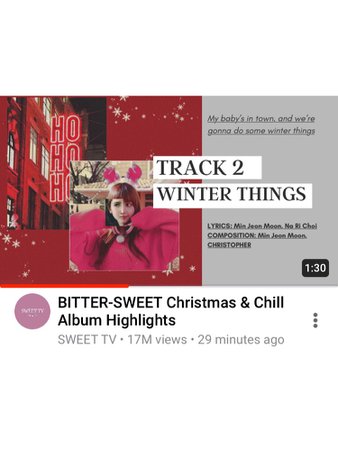 BITTER-SWEET Christmas & Chill Album Highlights