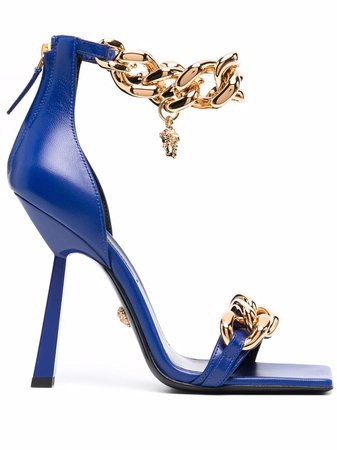 Versace chain-embellished Medusa sandals