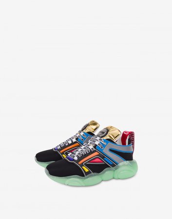 Basket Teddy Shoes Sneakers Moschino Official Online Shop