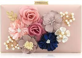 pink floral clutch - Google Search