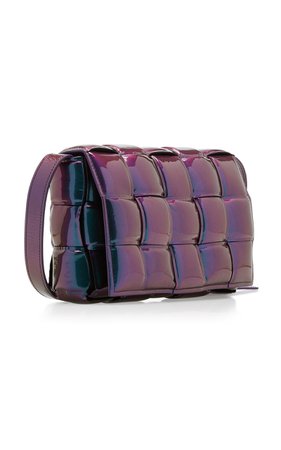 The Padded Cassette Metallic Leather Bag By Bottega Veneta | Moda Operandi