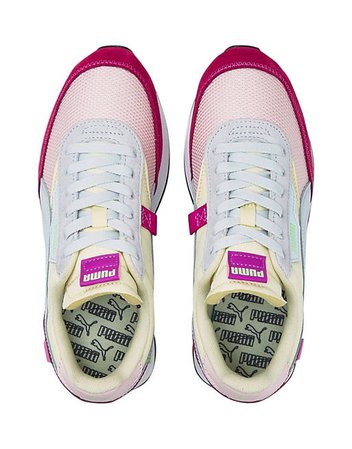Puma Future Rider sneakers in pink and blue | ASOS