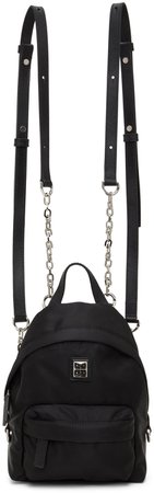 Givenchy: Black Mini 4G Backpack | SSENSE