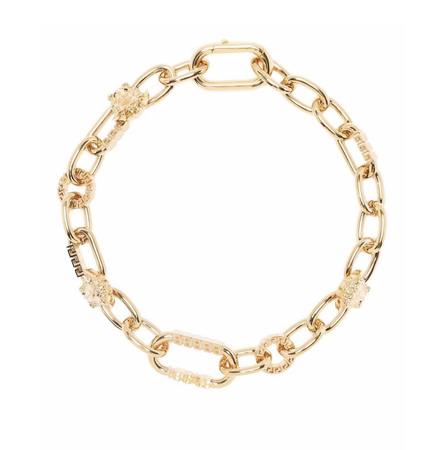 Versace Statement Chain Necklace