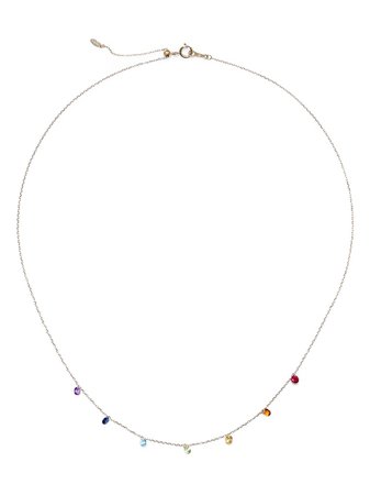Shop Persée 18kt yellow gold 7 Chakras necklace with Express Delivery - FARFETCH