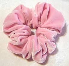 pink scrunchies - Google Search