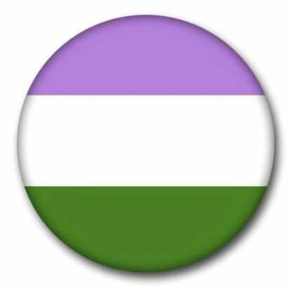 Genderqueer Badge ⋆ Pride Shop NZ