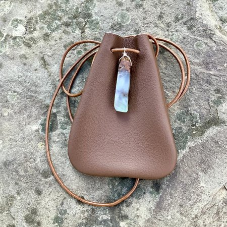 Leather Medicine Bag Medicine Pouch Amulet Crystal Bag Shaman | Etsy