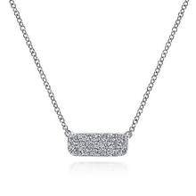 14k White Gold Rectangular Diamond Bar Fashion Necklace – Rockin Docks Deluxephotos
