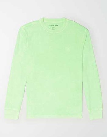 AE Long Sleeve Neon T-Shirt